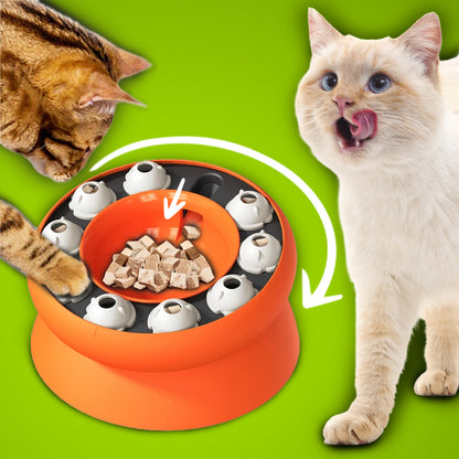 Interactive feeding bowl - Spinnymeal™